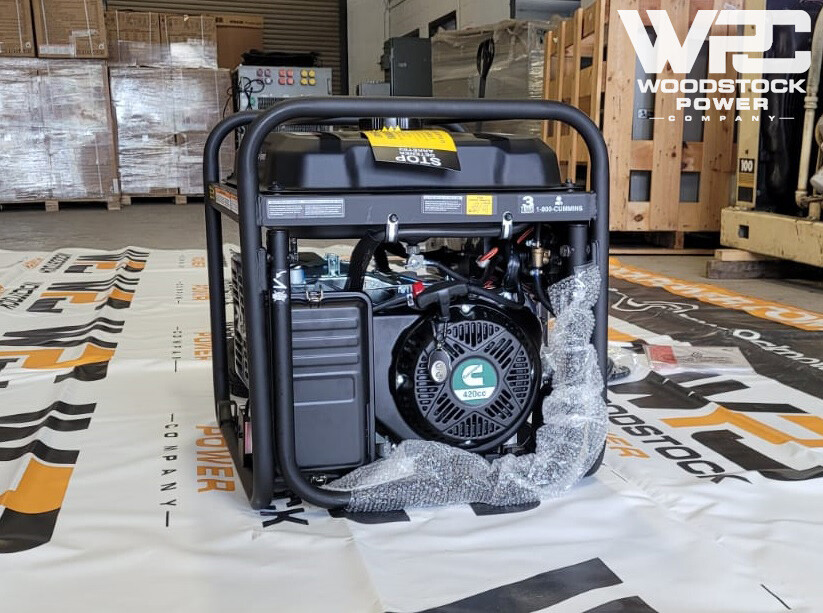 Cummins Onan P9500df Dual Fuel Portable Generator – Black