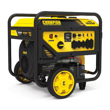 Champion Power Equipment 201160 Portable Generator, Gasoline, 12, 000 W