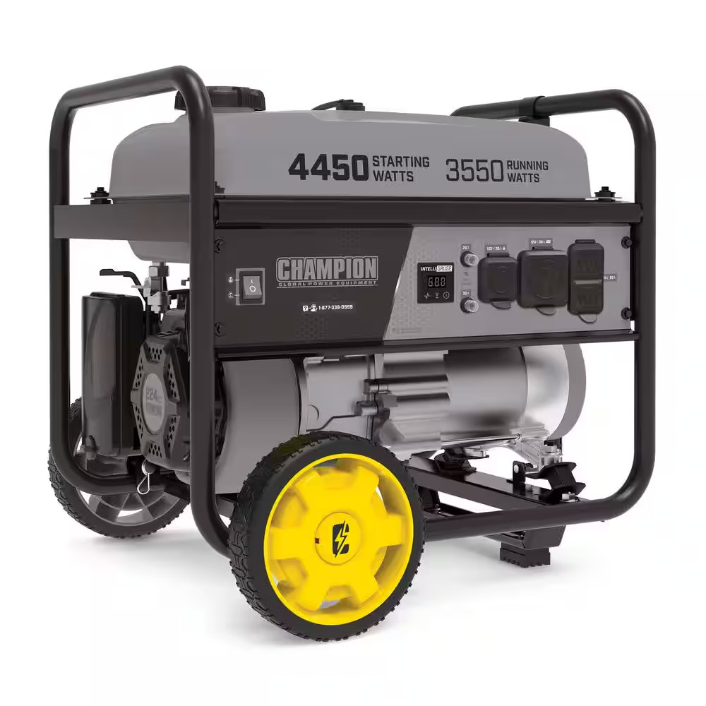 Portable Generator Wheel Kit with Folding Handle and Never-Flat Tires