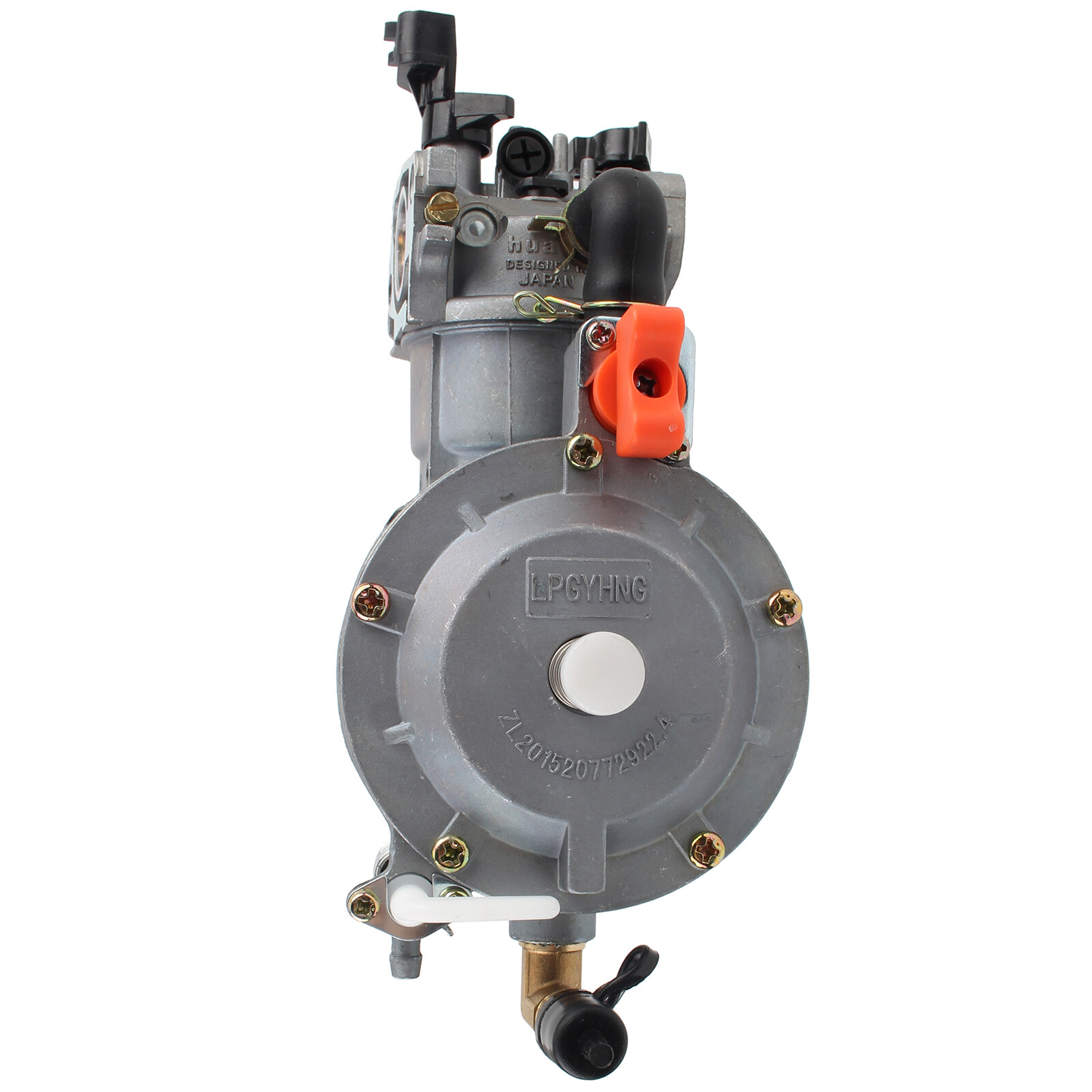 New Dual Fuel LPG Conversion Carburetor For Generator GX200 160F 168F 170F GX160