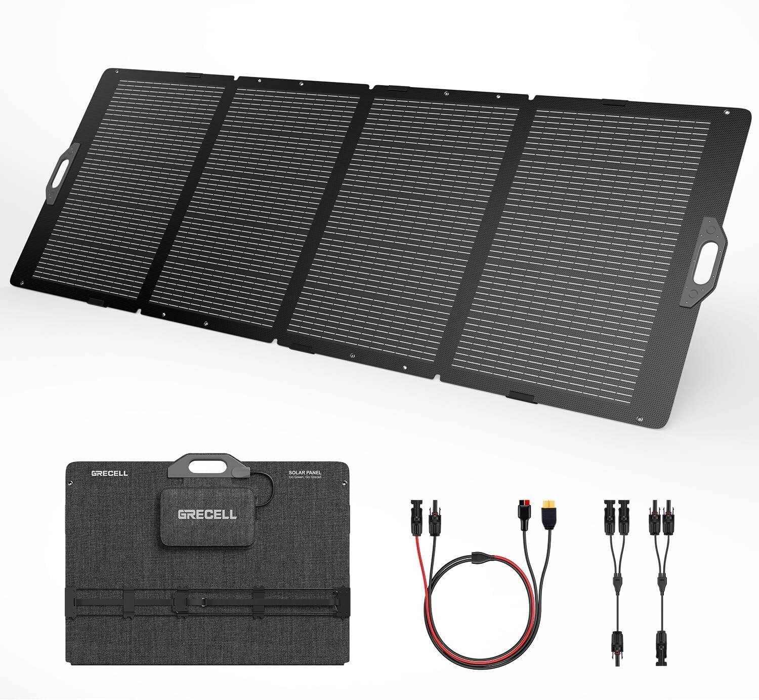 350W Portable Solar Panel Off-Grid for Power Station Generator Foldable