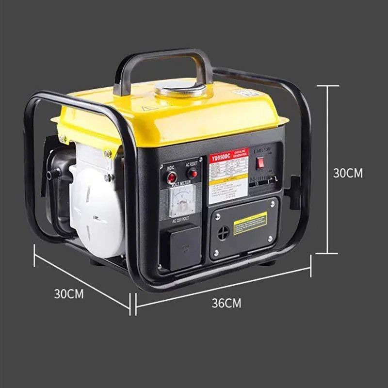 800W Low-Noise Gasoline Generator 2-Stroke Single-Phase Gasoline Generator 220V