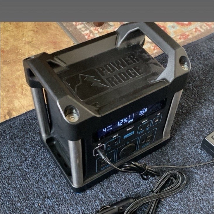 Power Ridge X-300 299Wh Portable Power Generator 110V USB DC Output Black