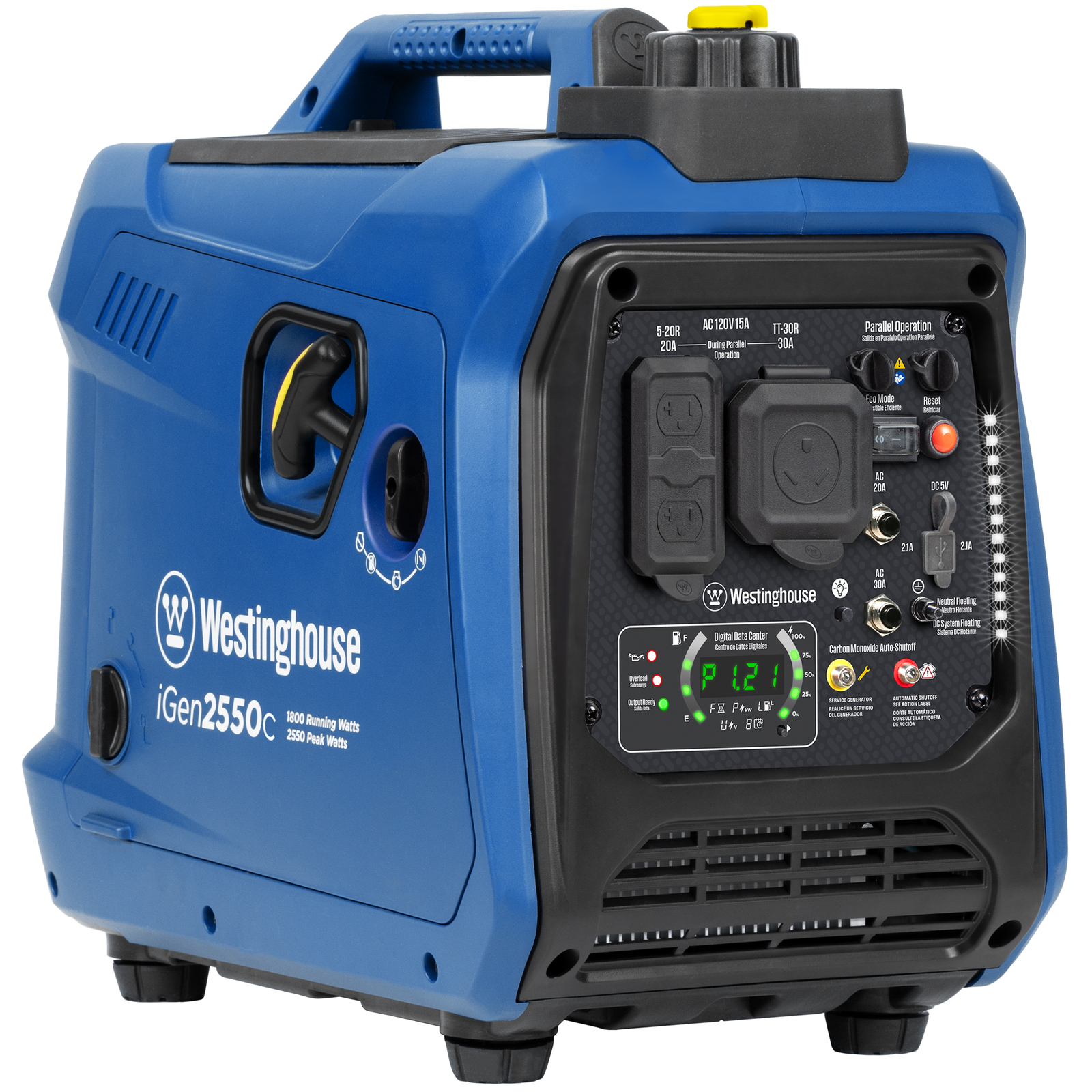 Westinghouse Open Box 2550 Watt Gas Portable Inverter Generator