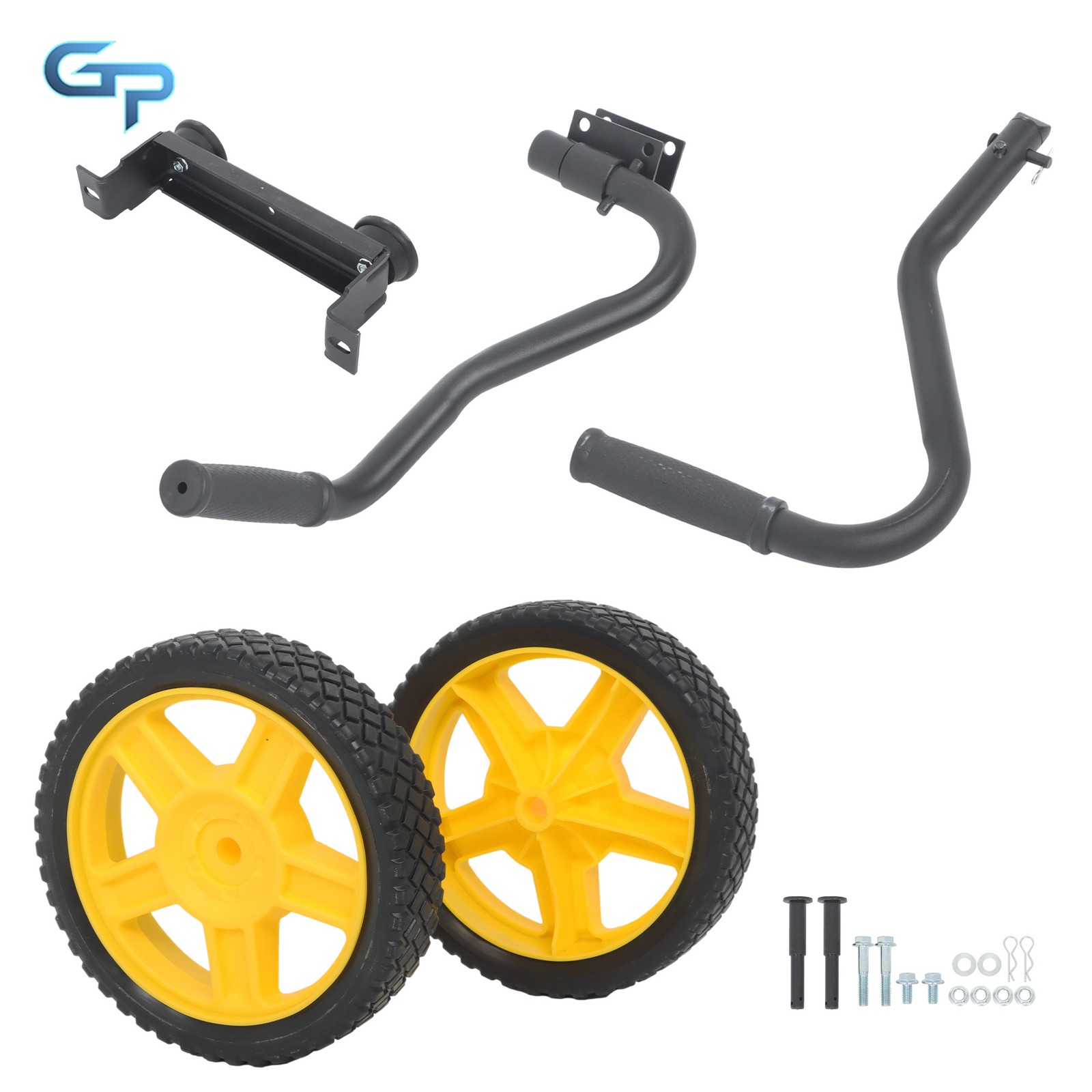 2 Pack Generator Wheel Kit For Champion 2800-4750w With Portable Folding Handle