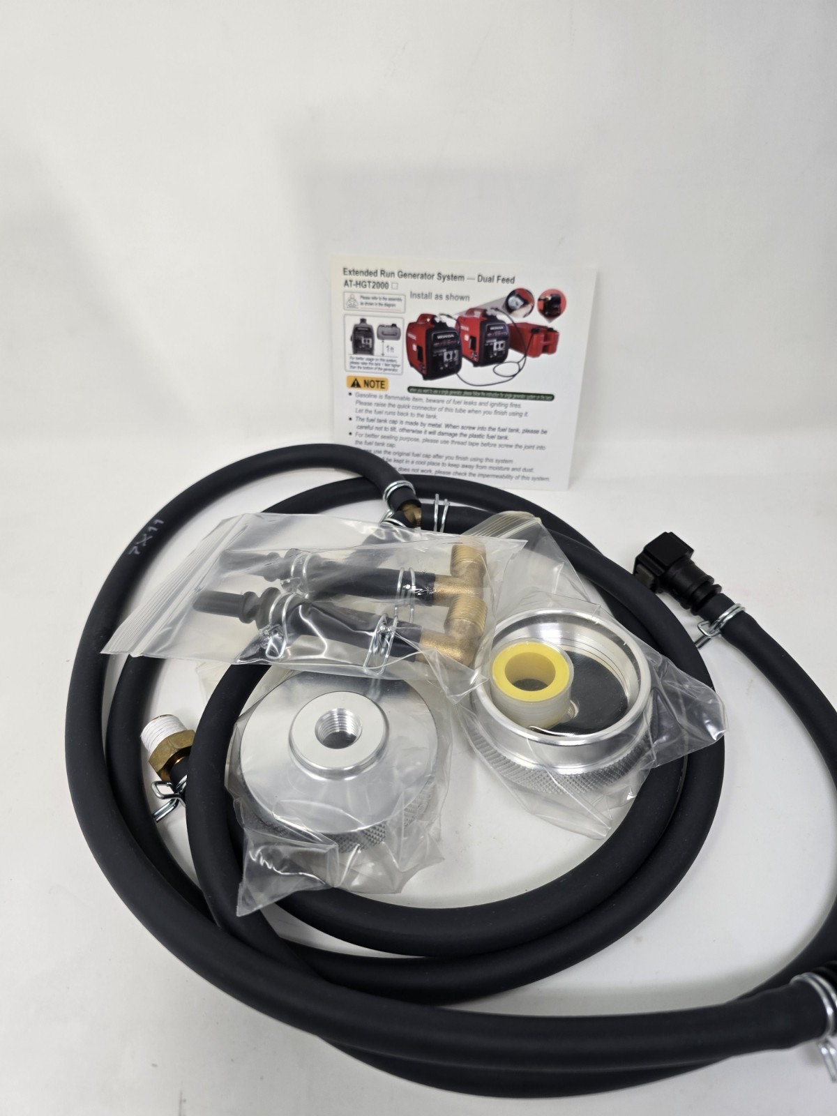 For Honda EU1000i / EU2000i / EU2200i HND1.2CD Dual System Extended Run Fuel Kit