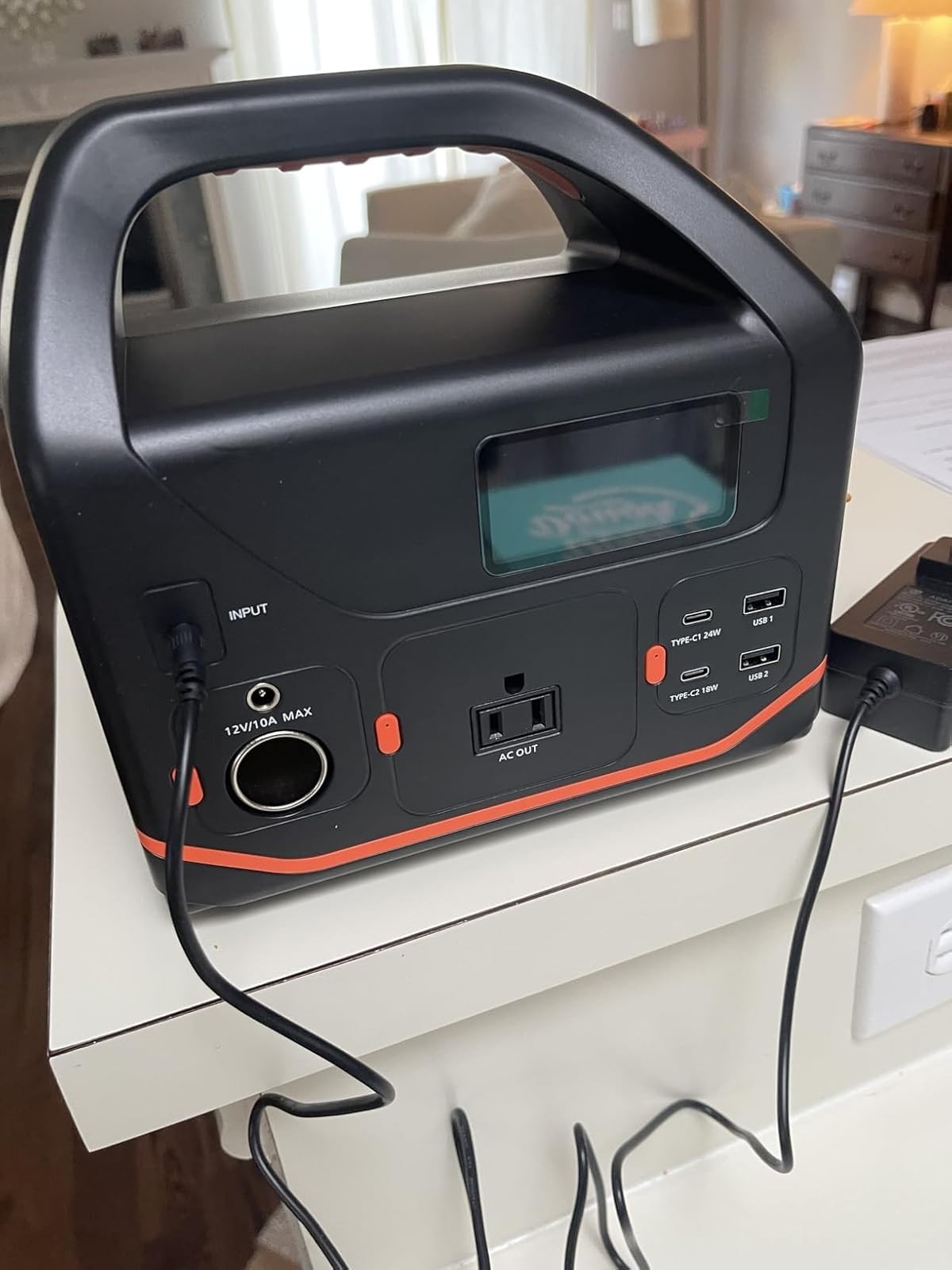 Portable Power Station, 266wh Portable Generator Camping Home Use Lithium Batter