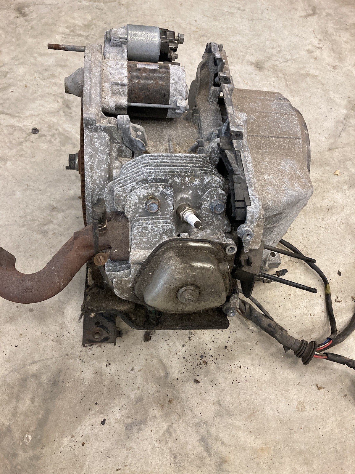 Es6500 Honda Generator Parts Motor Wiring Panels Air box Muffler