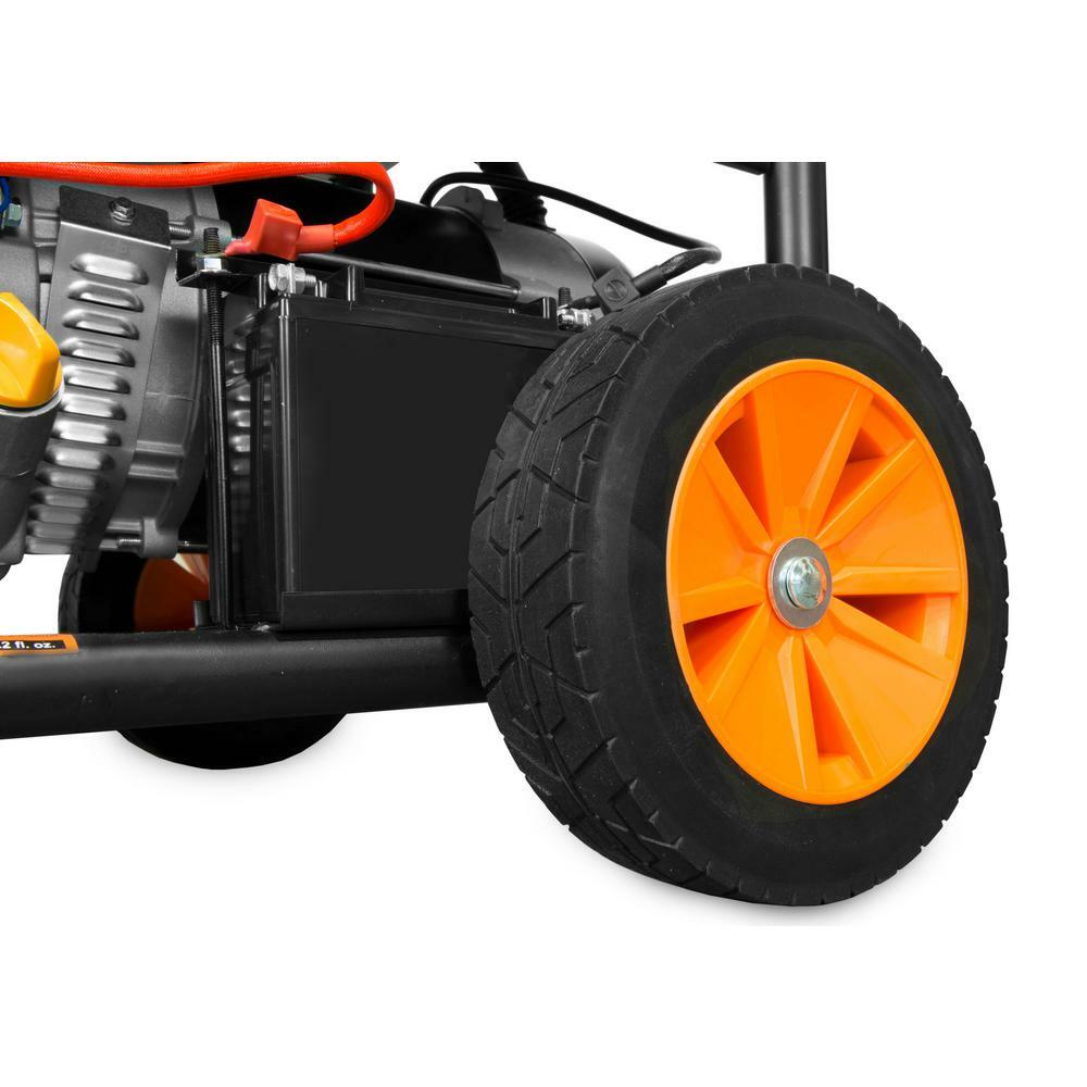 WEN 4,750-W Portable Hybrid Dual Fuel Gas Powered Generator with Electric Start
