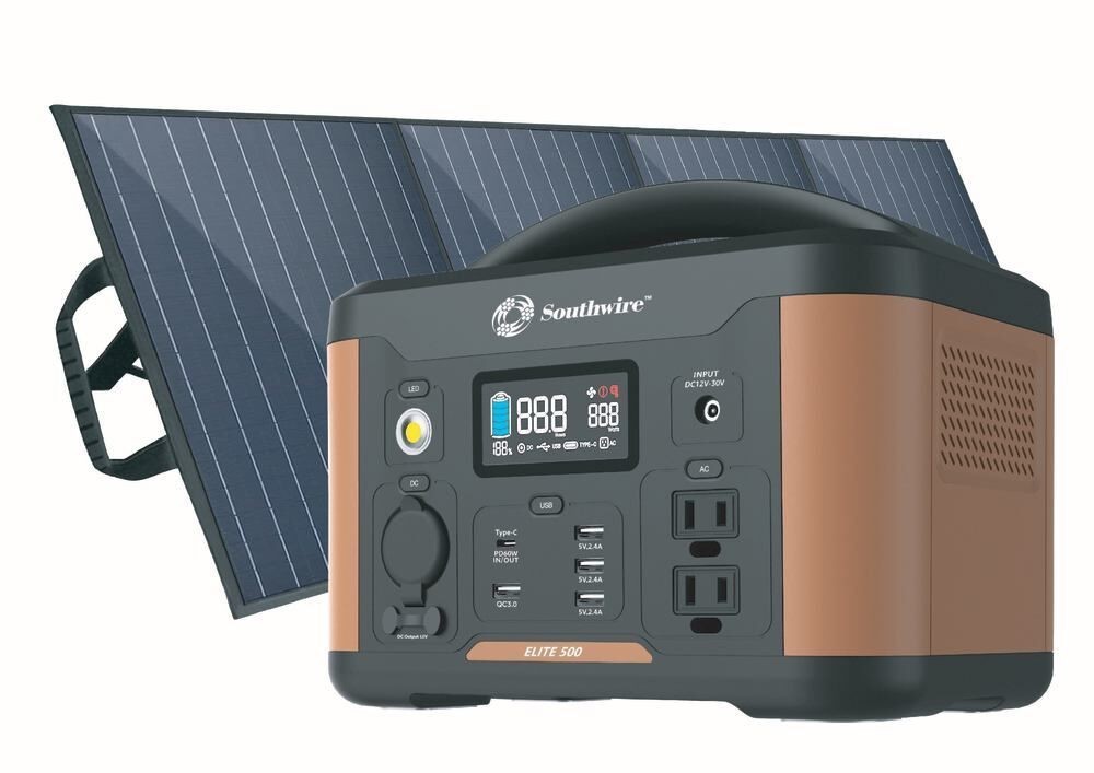 NEW in BOX -Southwire Elite 500 Series with Solar Panel Bundle -FAST SHIPPING!