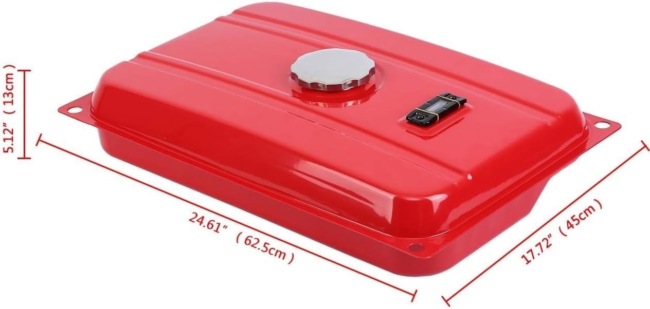 EC6500 Compatible 7 Gallon Generator Gas Fuel Tank – Includes Filter & Valve