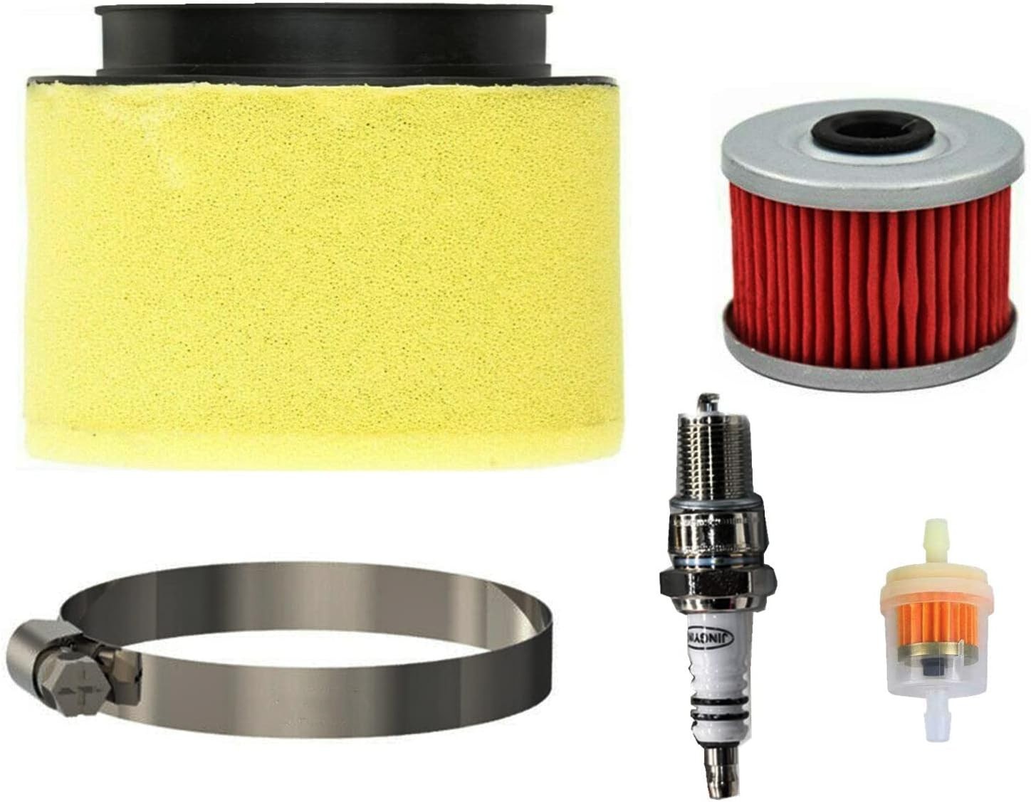Air Oil Filter Tune up Kit for Honda ATC250ES Big Red 250 1985 1986 1987 17254-H