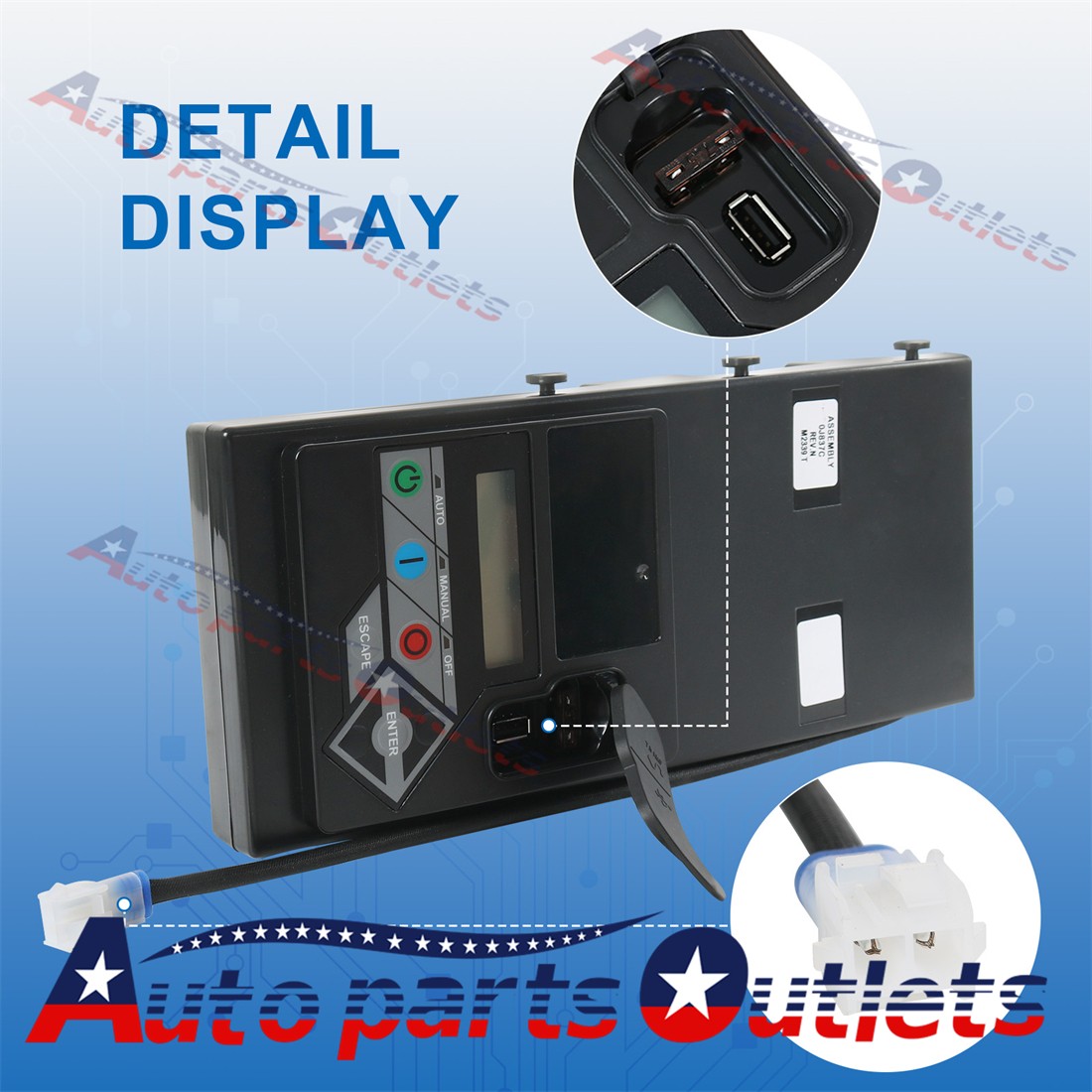 New Controller Assembly 0J8371C RV Generator Standby HSB AC (PWY)