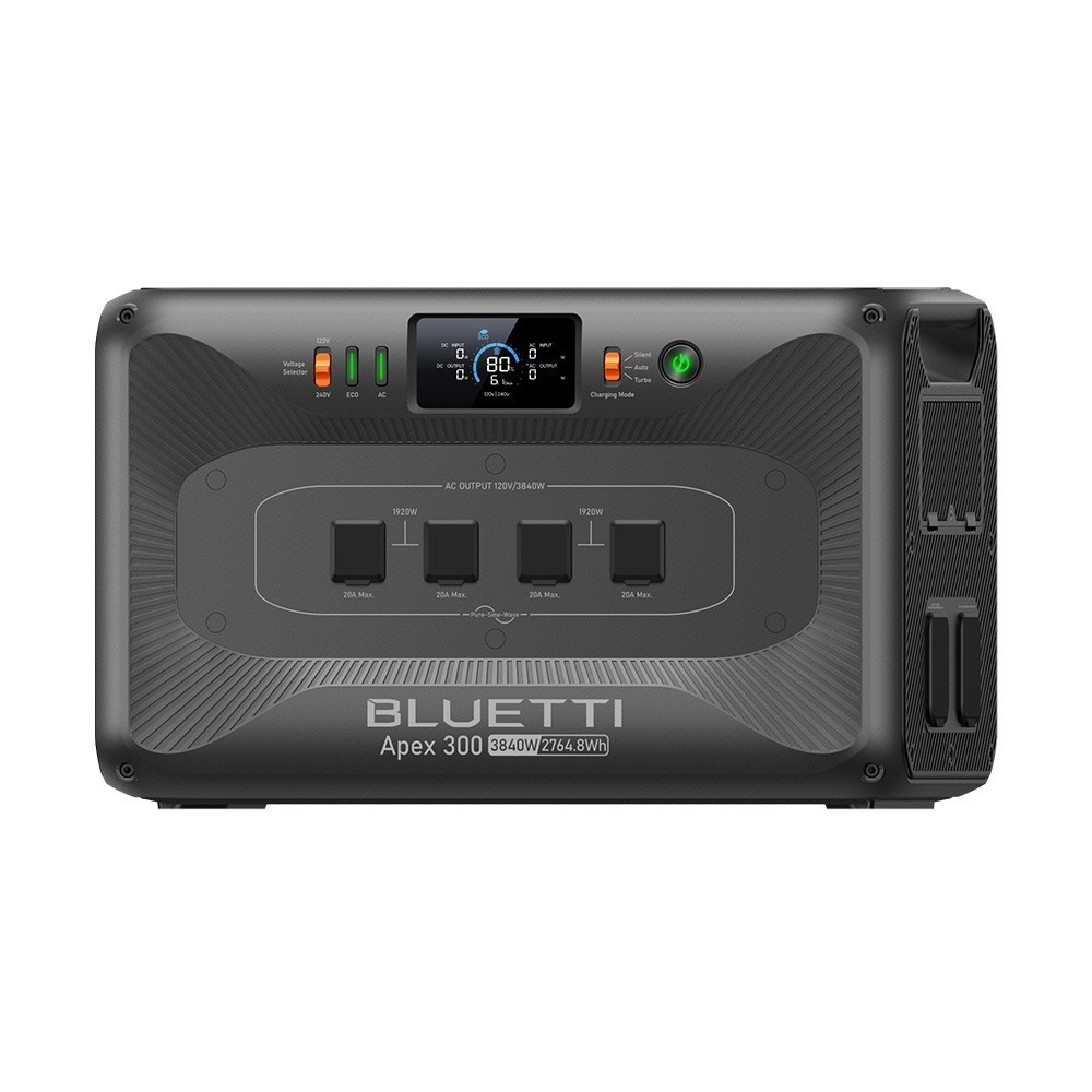BLUETTI Apex 300+Hub D1 2764Wh LFP Portable Power Station Generator for RV