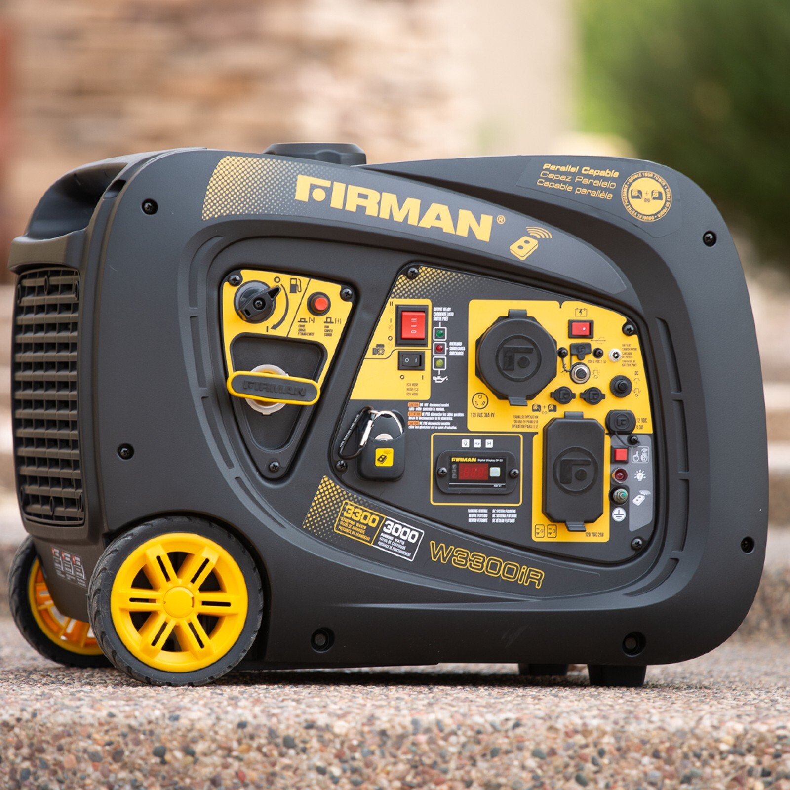 FIRMAN W 03083 INVERTER PORTABLE GENERATOR 3300W REMOTE START