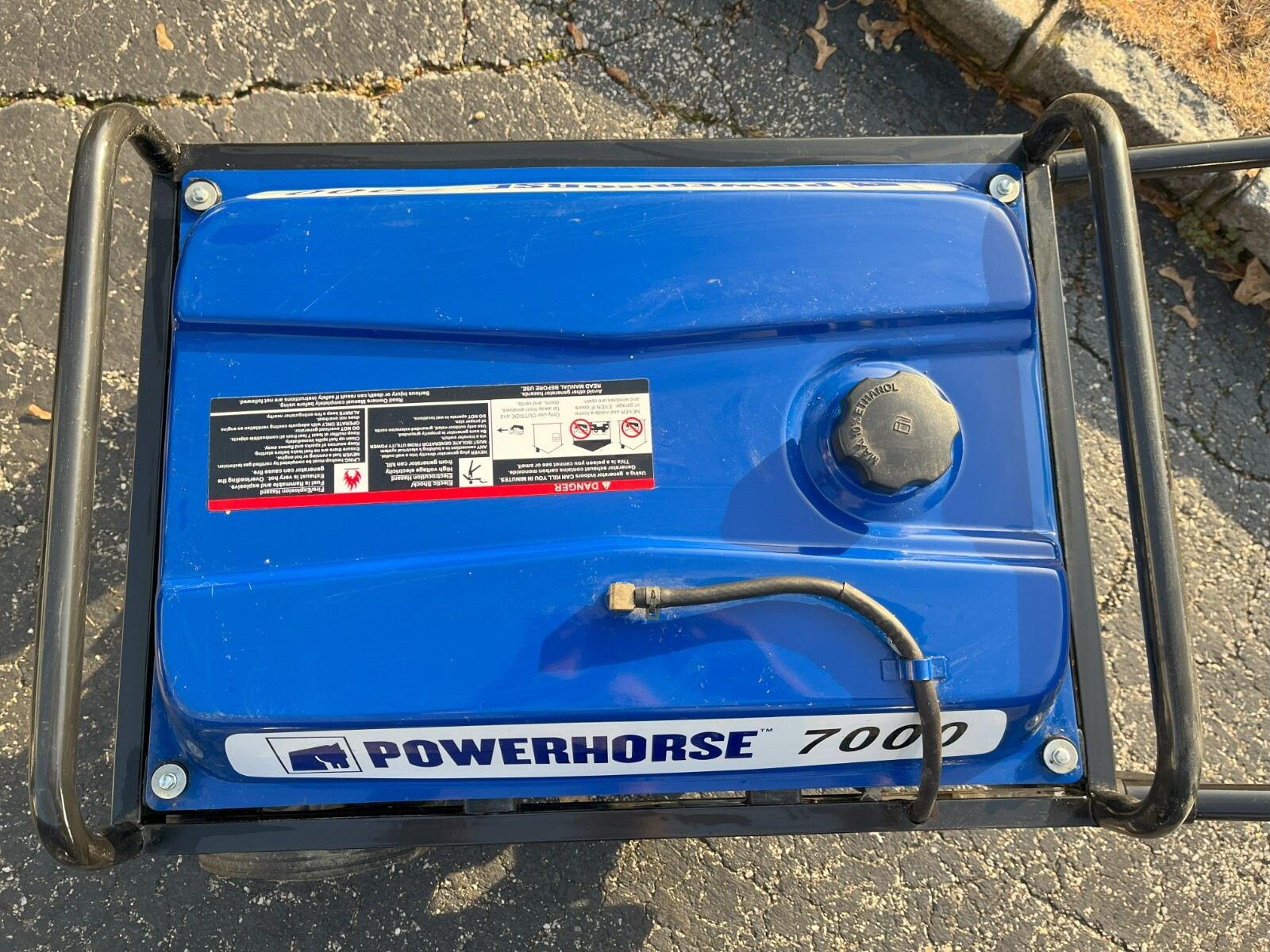 Powerhorse Portable Generator — 7000 Surge Watts, Eight 120V, 20 Amp outlets