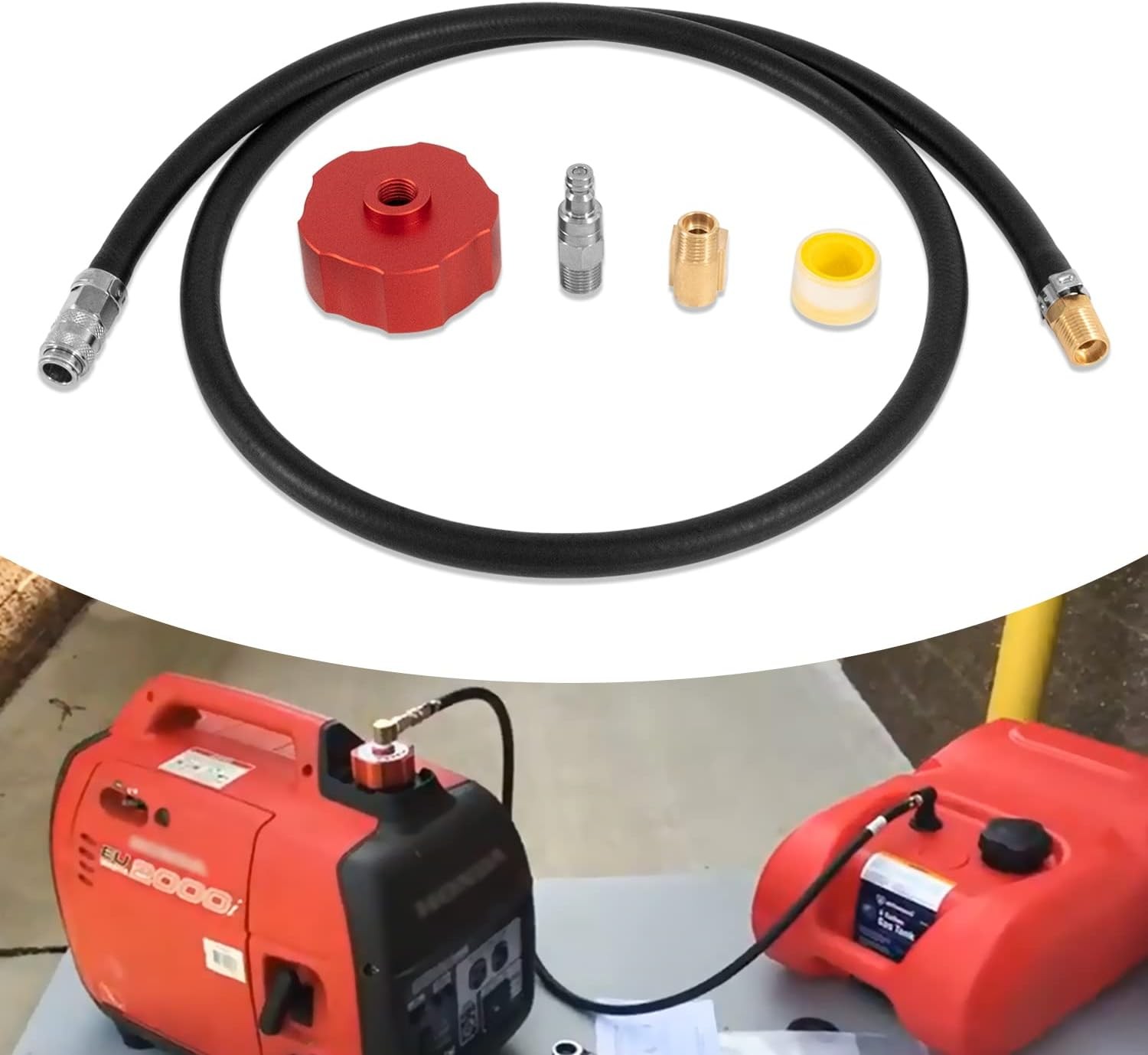 Single System Clam Kit for Honda EU1000i & EU2000i Generator HND1.2CS B.E.R.G. I