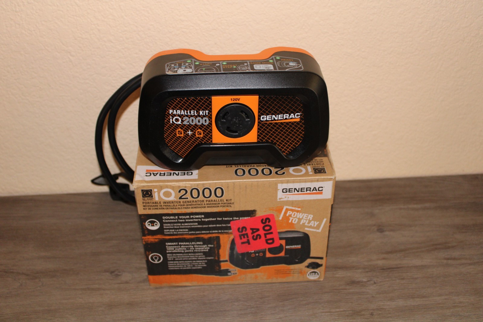 Generac Parallel Cable Kit for iQ2000 Inverter Generators-SHIPS N 24 HRS