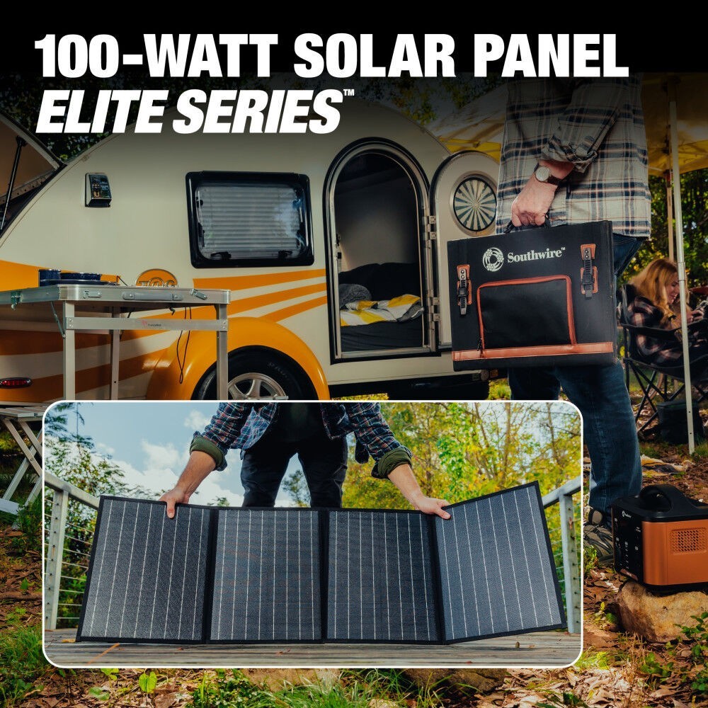 NEW in BOX SOUTHWIRE Elite Series 100-Watt Solar Panel for POWER STATION!