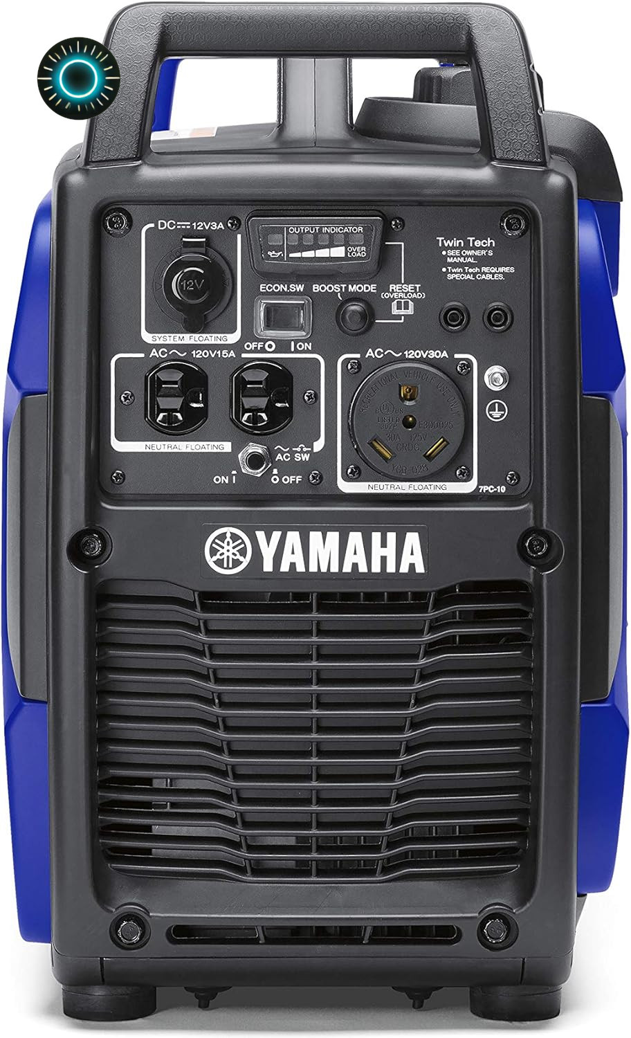 Ef2200Is Inverter Generator 2200 Watts Blue Powerful Yamaha 79cc Engine Provides