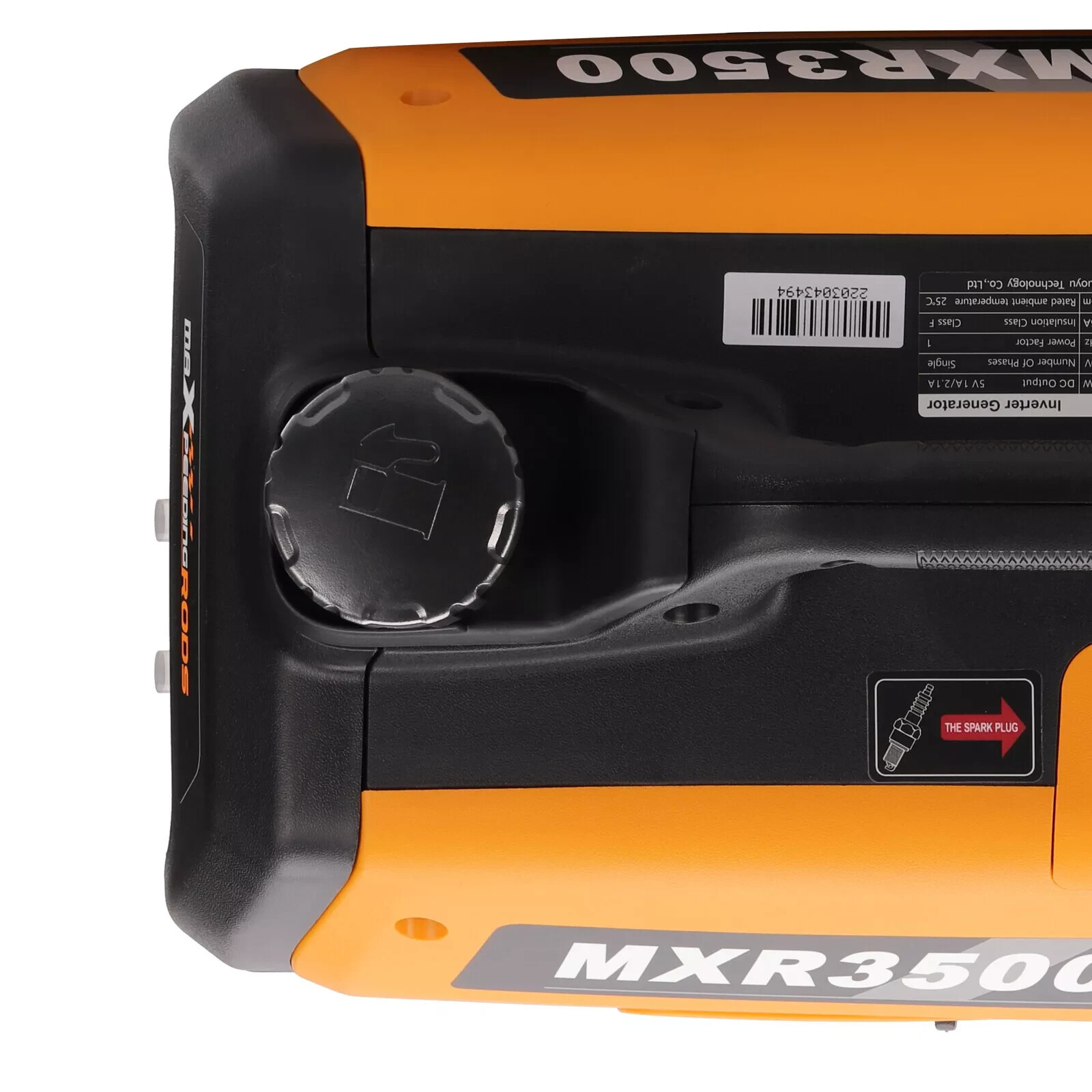 Portable 3000W Inverter Generator 18.9×11.4×17.3 Inch Low Noise Parallel Ready