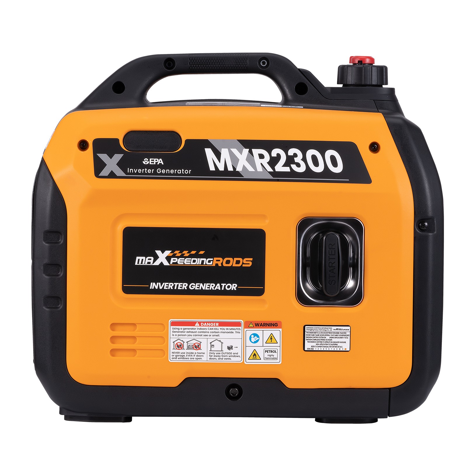 2300 Watt Generators Portable Gas Generator Inverter Quiet for Home and Camping