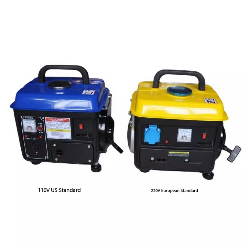 Single-phase Gasoline Generator, 110V/220V, Two-stroke, Small-sized Generator