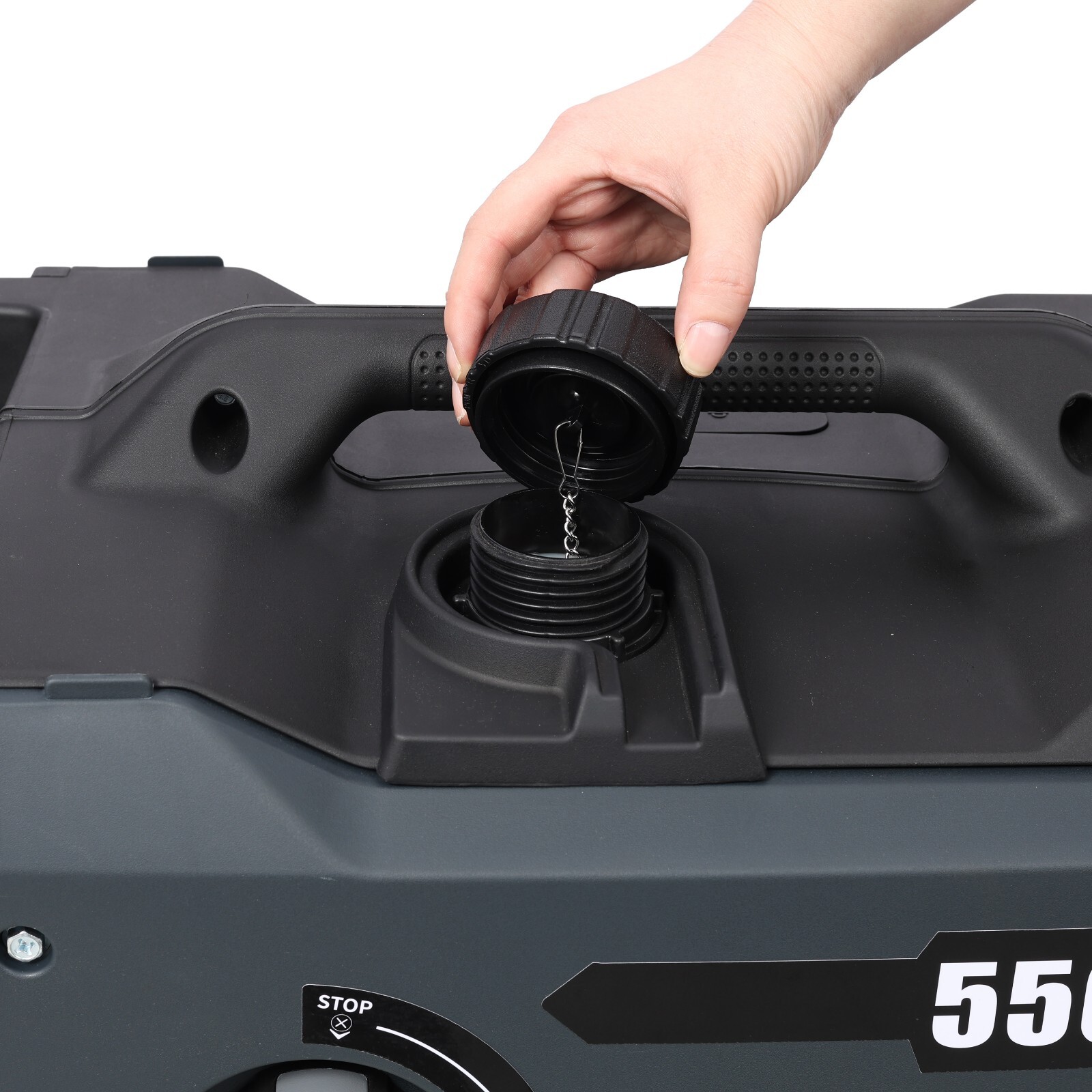 5500W Portable Inverter Generator 224cc 4 Stroke Gas&LPG Electric&Remote Start