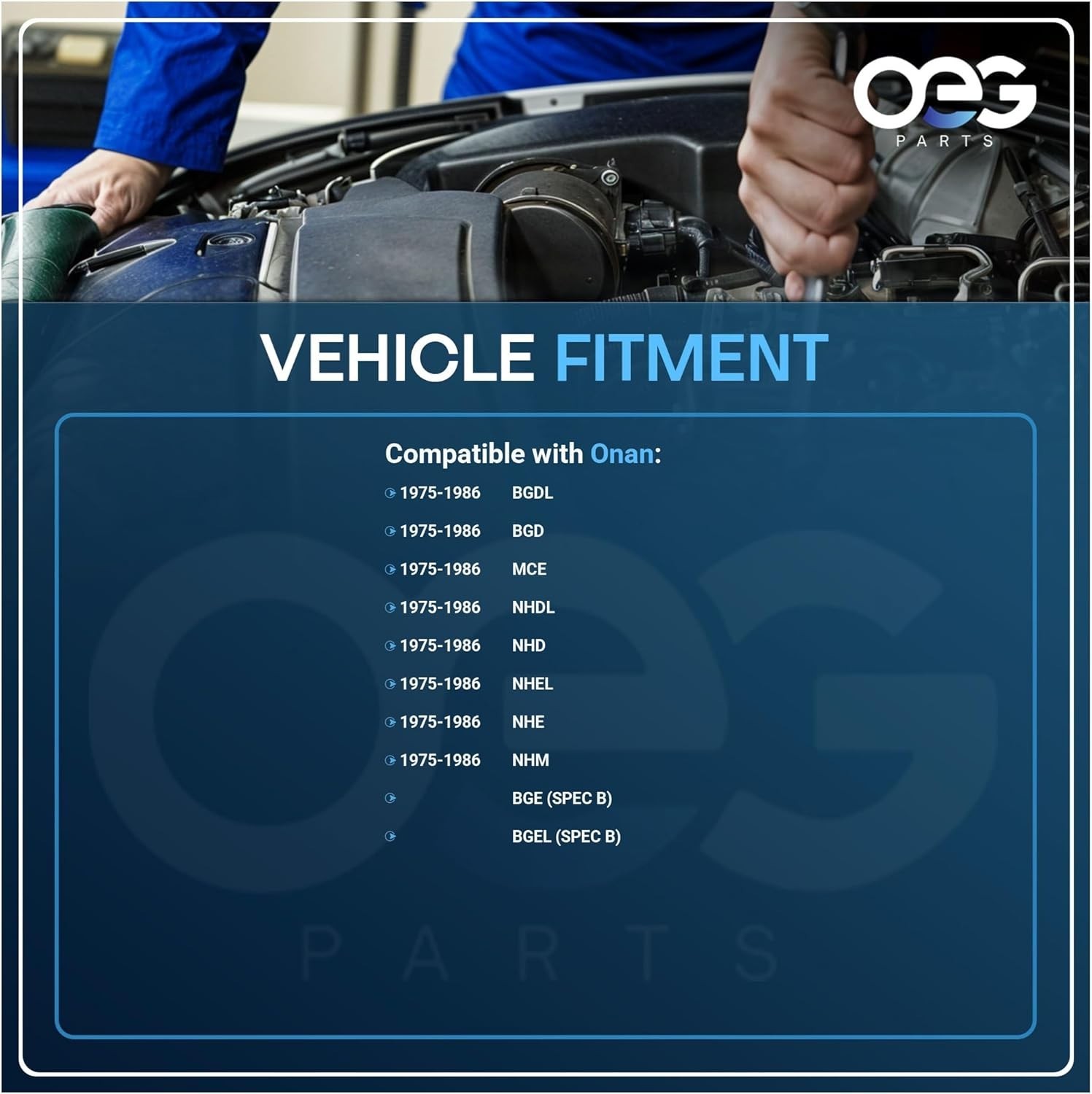 High-Performance New Starter for Onan Generator Models 191-2416, 191-1630