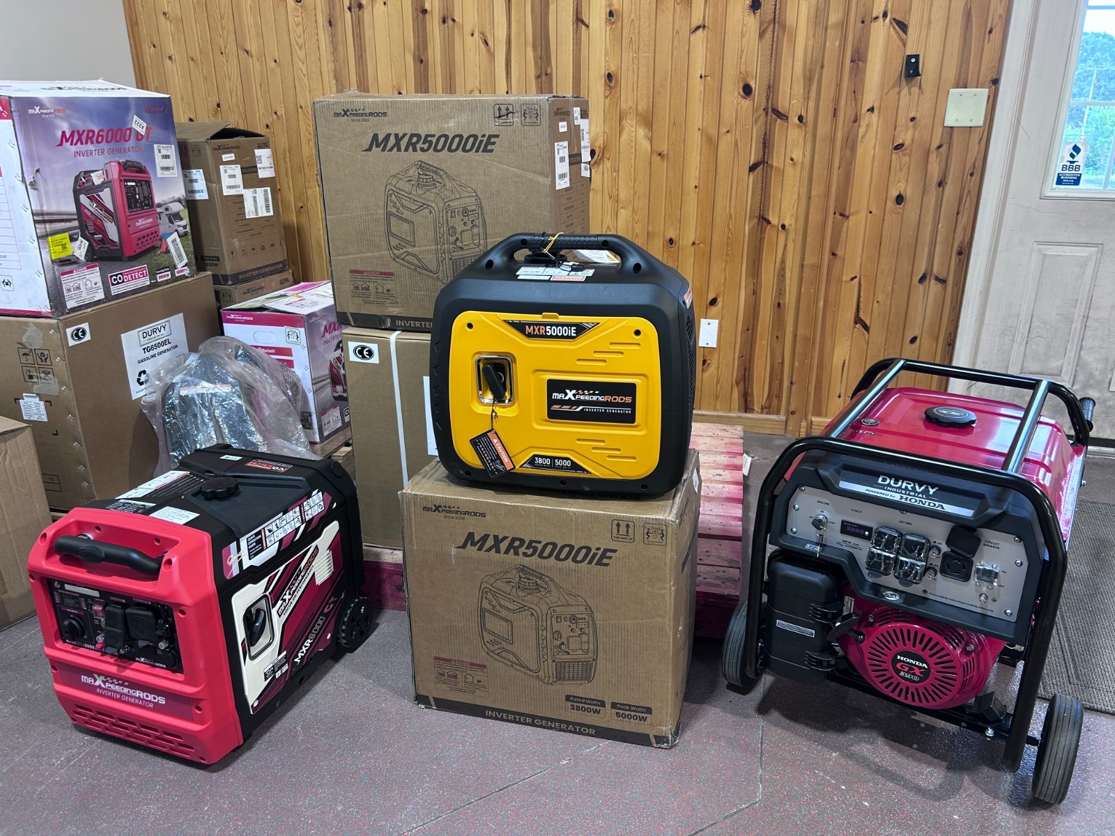 Guam. 5000W Inverter Generator. AIR Ship. Saipan (CNMI),