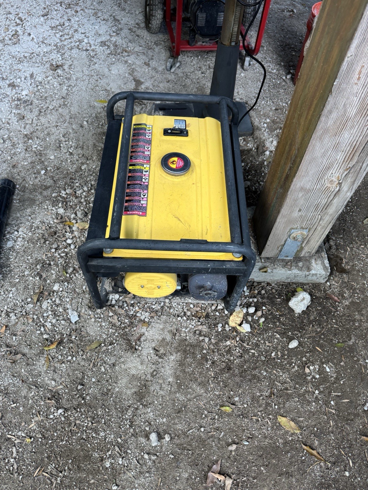 3500 Vatios Generator Used
