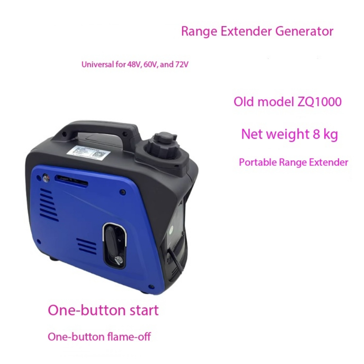 Portable Range Extender Plug-in-free DC Generator for Electric Vehicles
