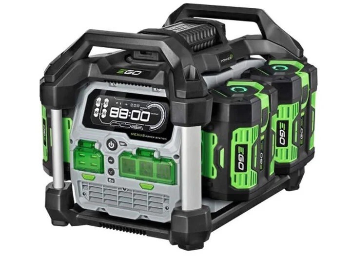 EGO PST3041 3000W Nexus Portable Power Station Kit with (4) 5.0Ah Batteries