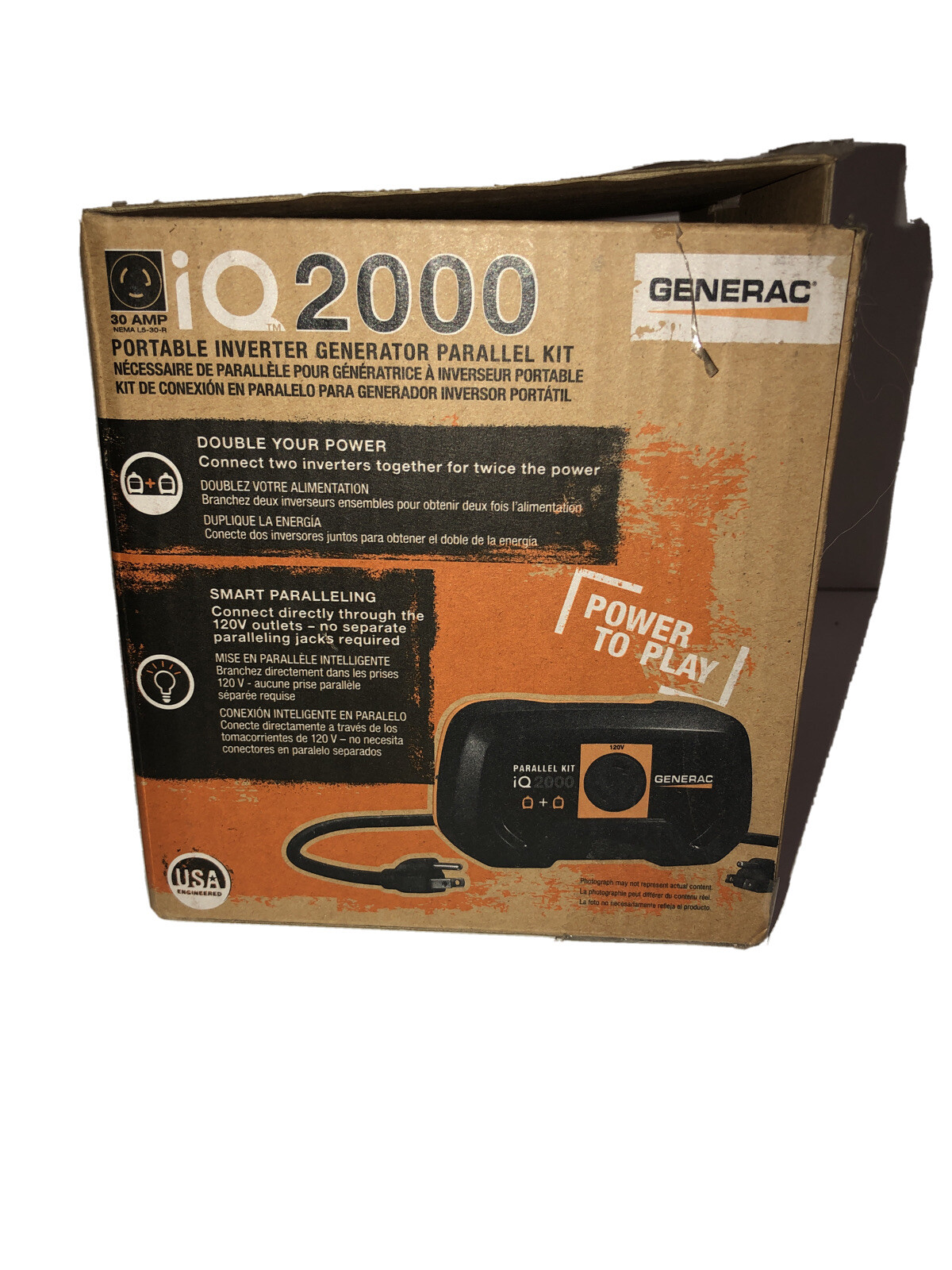 Generac Parallel Cable Kit for iQ2000 Inverter Generators-SHIPS N 24 HRS