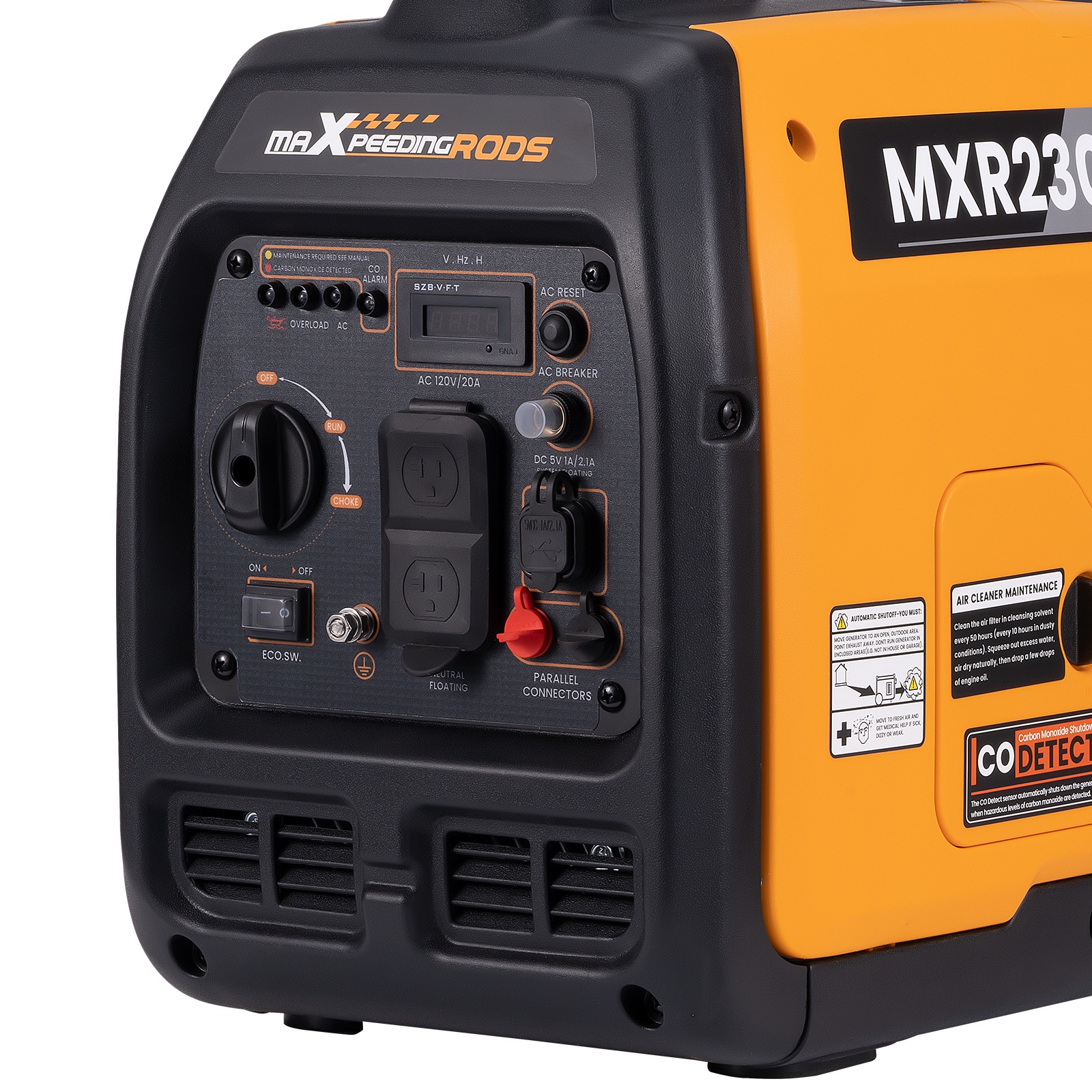 2300 Watt Generators Portable Gas Generator Inverter Quiet for Home and Camping