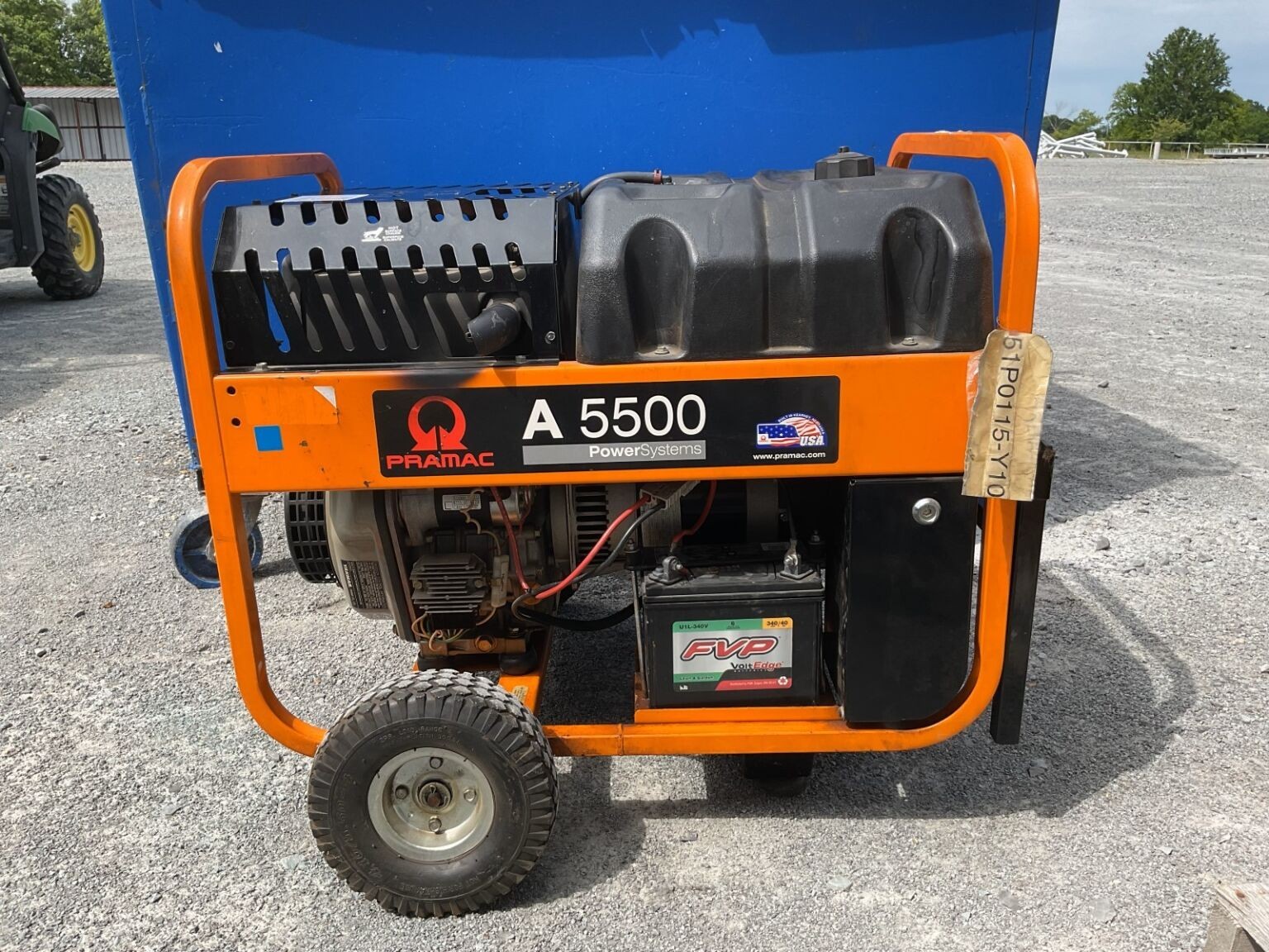 2011 6kW Pramac A5500 Diesel Genset