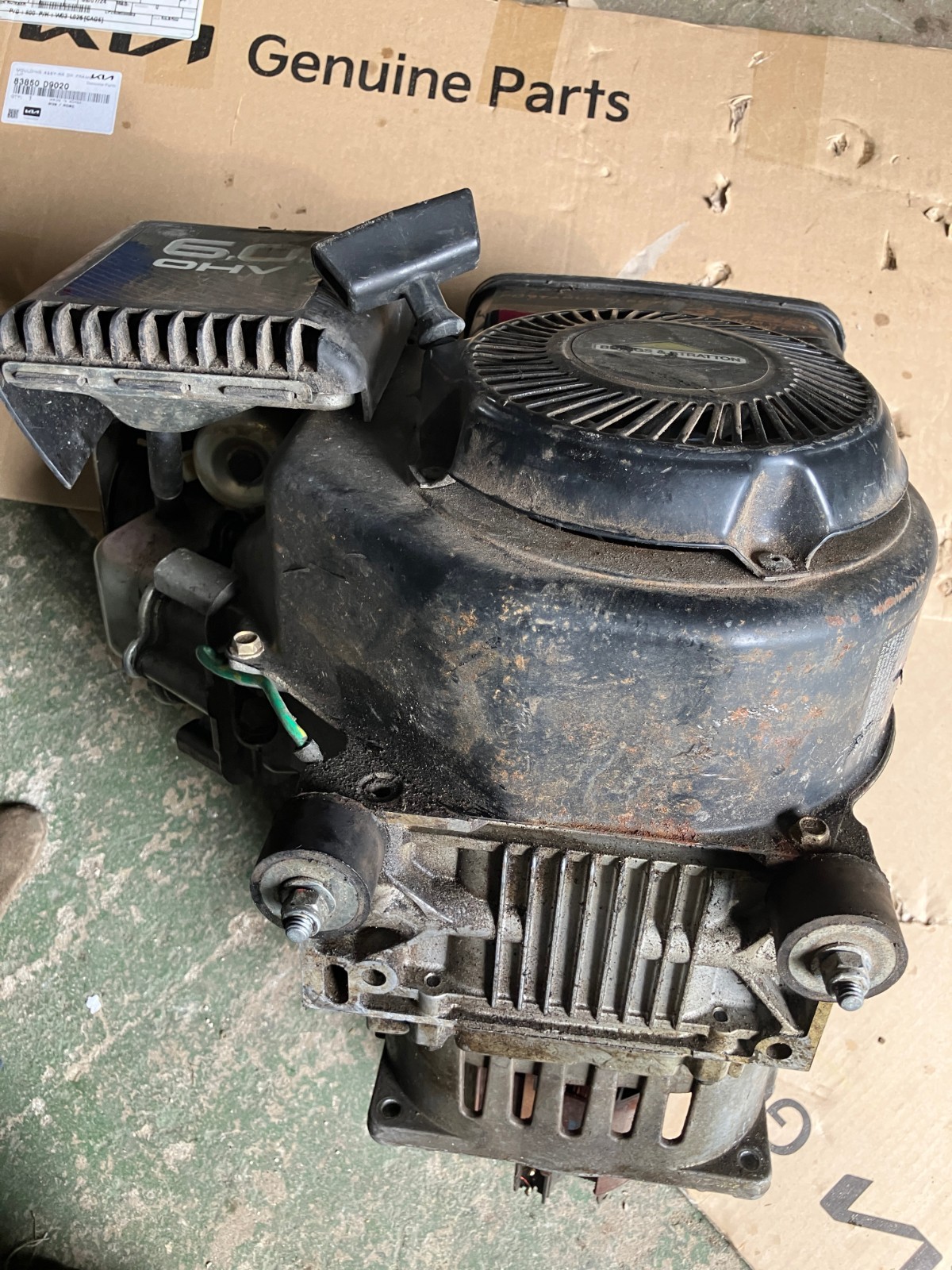 Portable 120V Coleman Powermate generator #2 . Generator Bad,Engine Turns Over