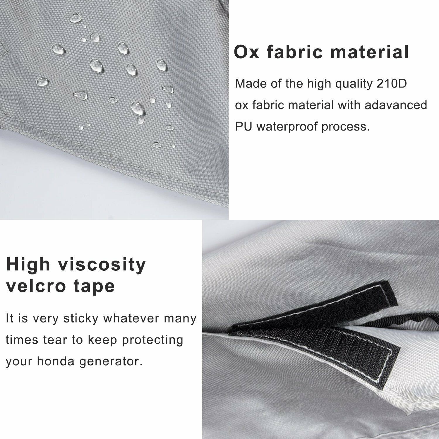 For Outdoor Generator Waterproof Cover Honda Generator EU3000is Predator 3500