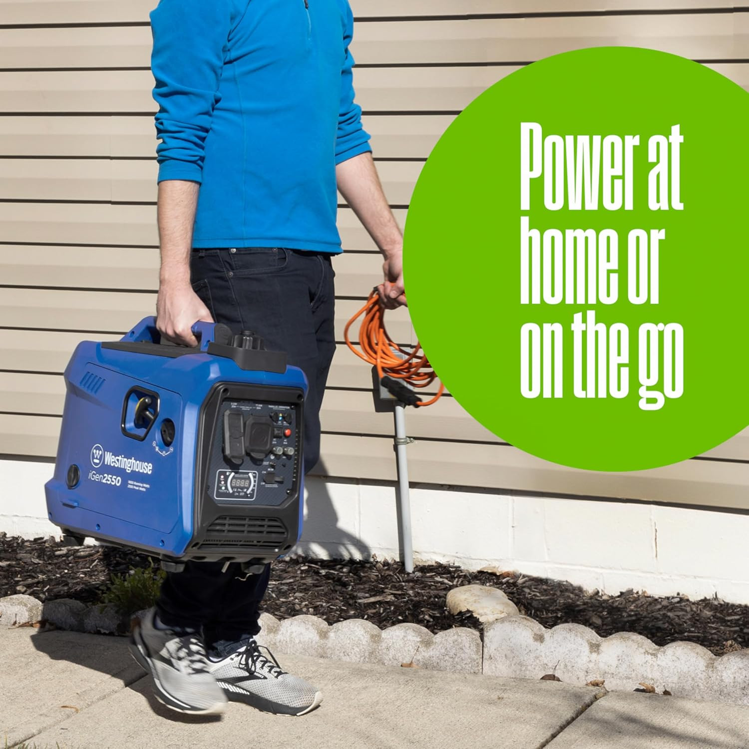Ultra Quiet 2550W Portable Inverter Generator – RV Ready & Lightweight