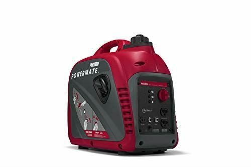 Powermate PM2000i 50ST P0080501 Gas Inverter Generator 2000 Watt 50 ST, Red, Bla