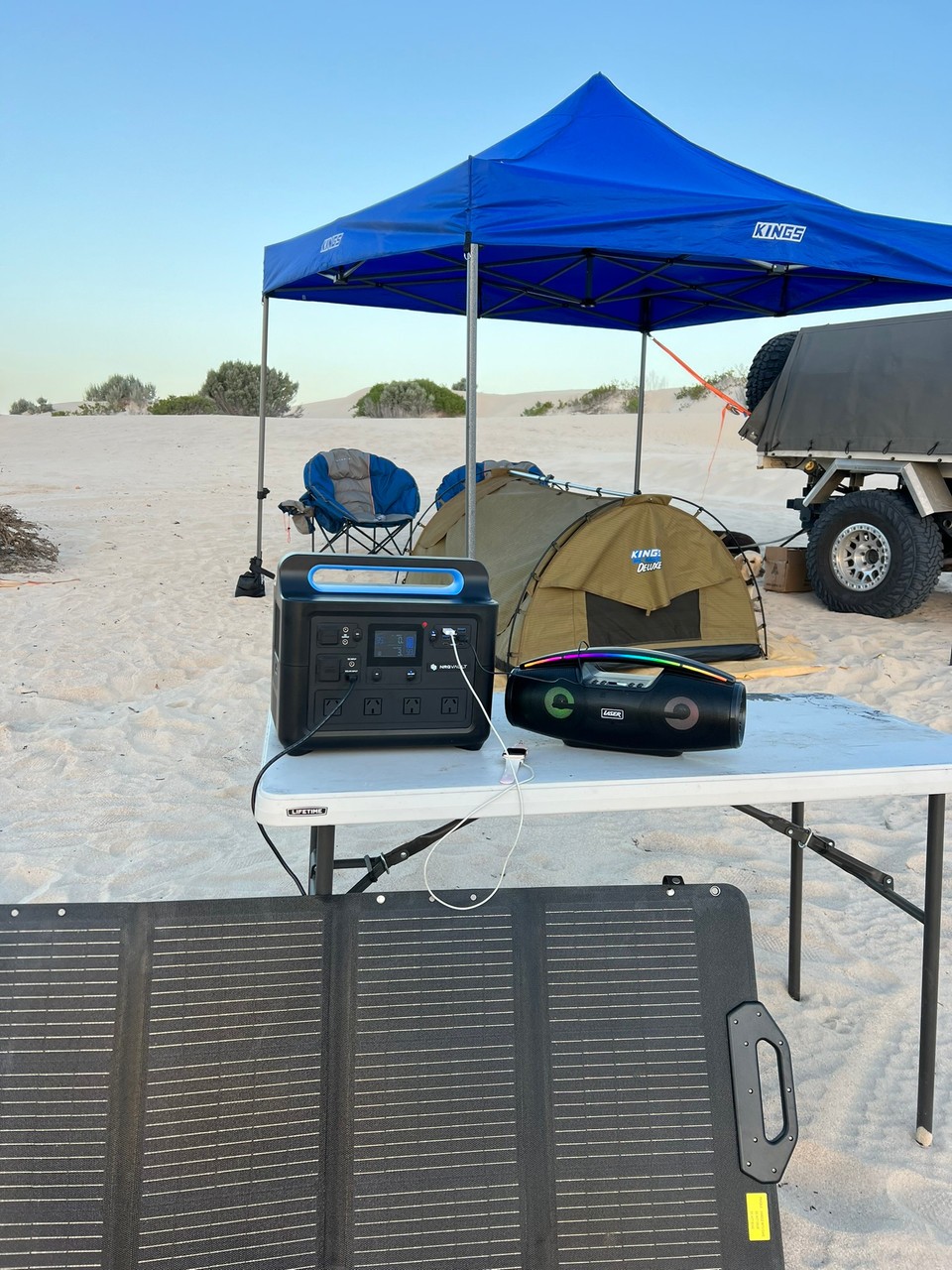 NRGVault PV1500 1500W LiFePO4 Portable Power Station