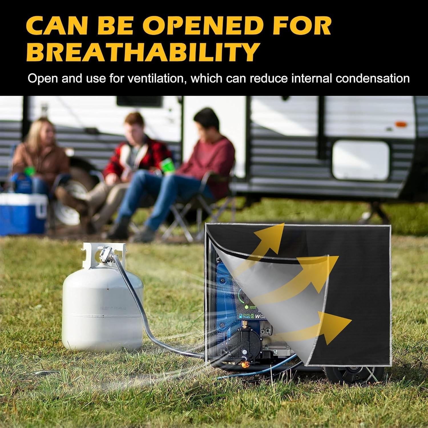 Portable Generator Cover While Running for Most 5000-10000W Frame Generators NEW