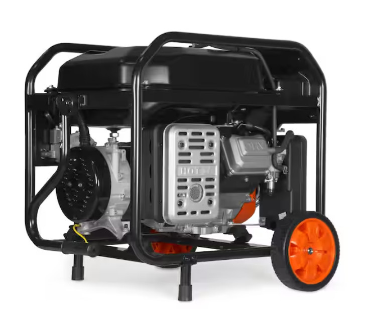 Portable Generator Electric Start 8000-Watt 120V/240V Dual Fuel Gas 340cc