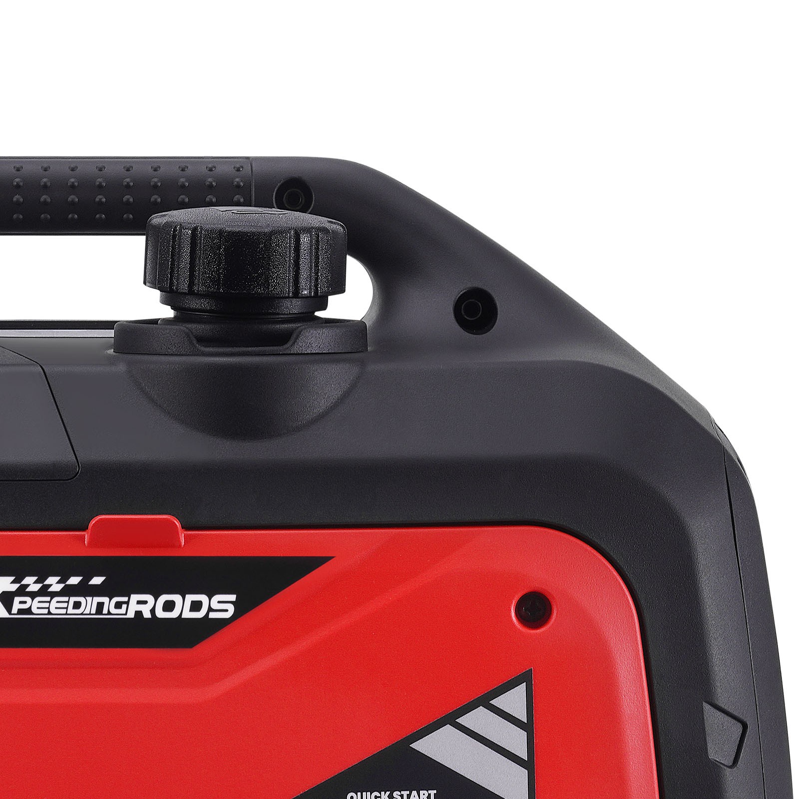 4800W Peak Portable Inverter Generator Gas Powered Electric/Remote Start 120V