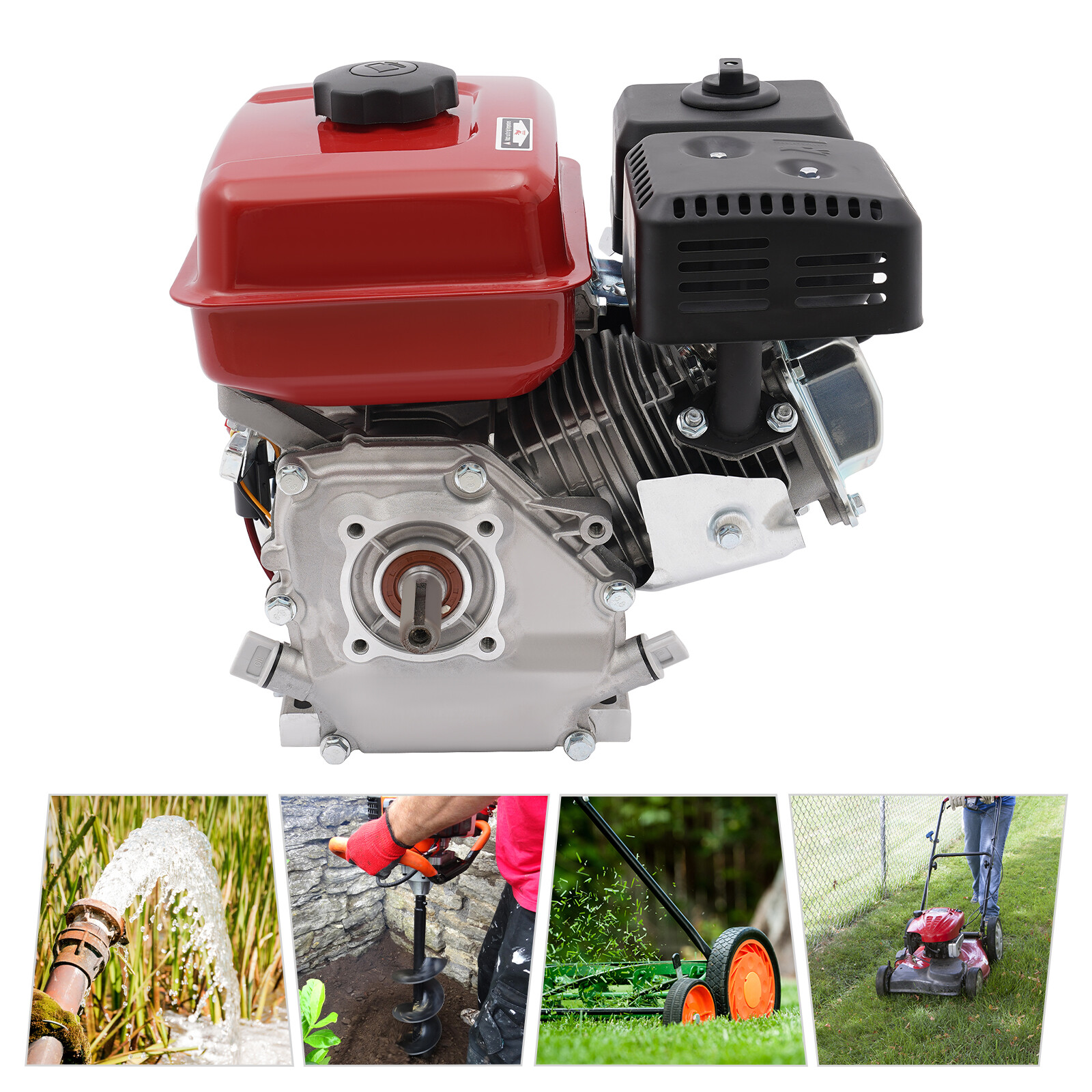 7.5 HP Motor 4 Stroke Gas Powered Portable Engine Gasoline 3000W
