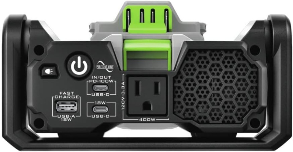 400W Portable Power Inverter Generator with Quiet Operation & Pure Sine Wave