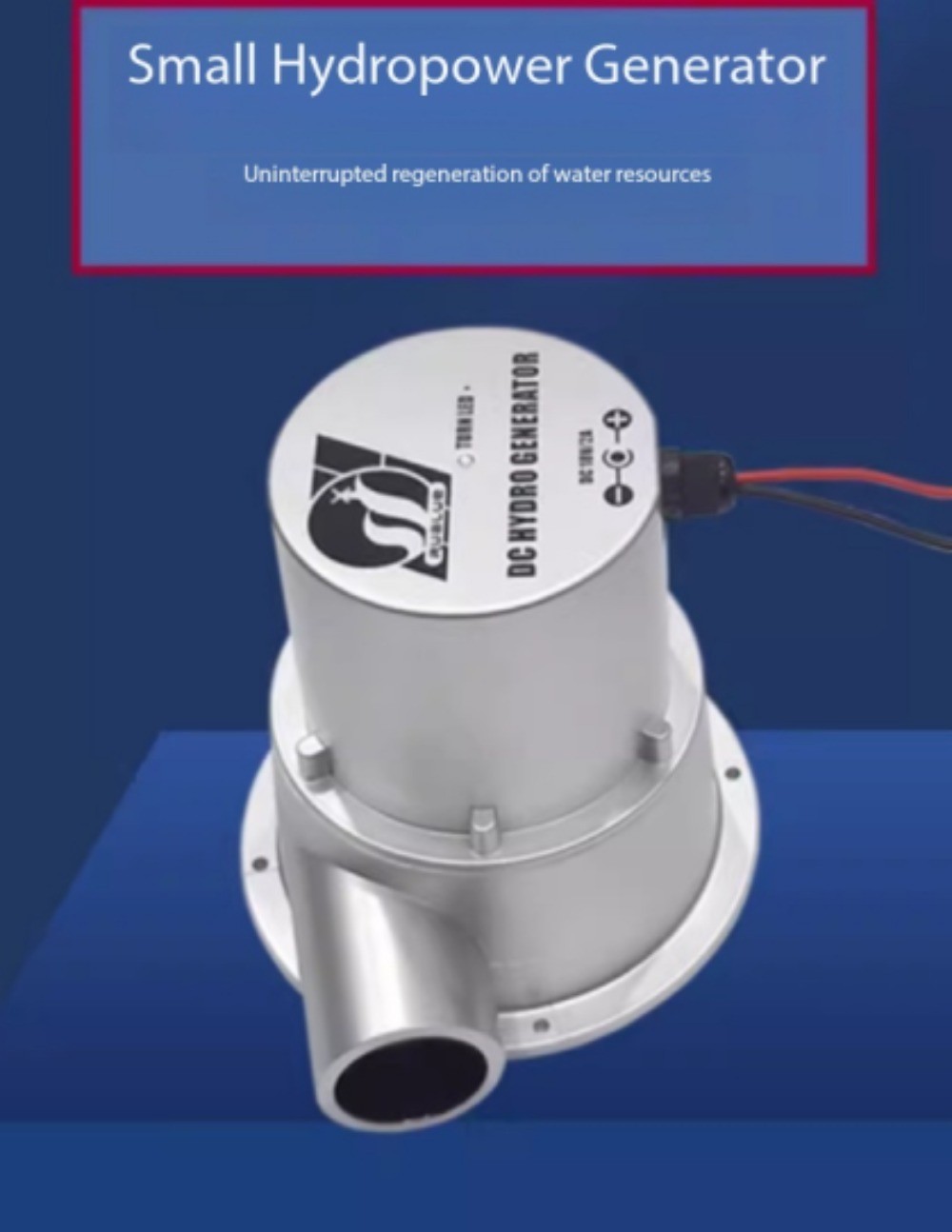 Hydraulic Generators Water Turbine Type DC Permanent Magnet Brushless Motors