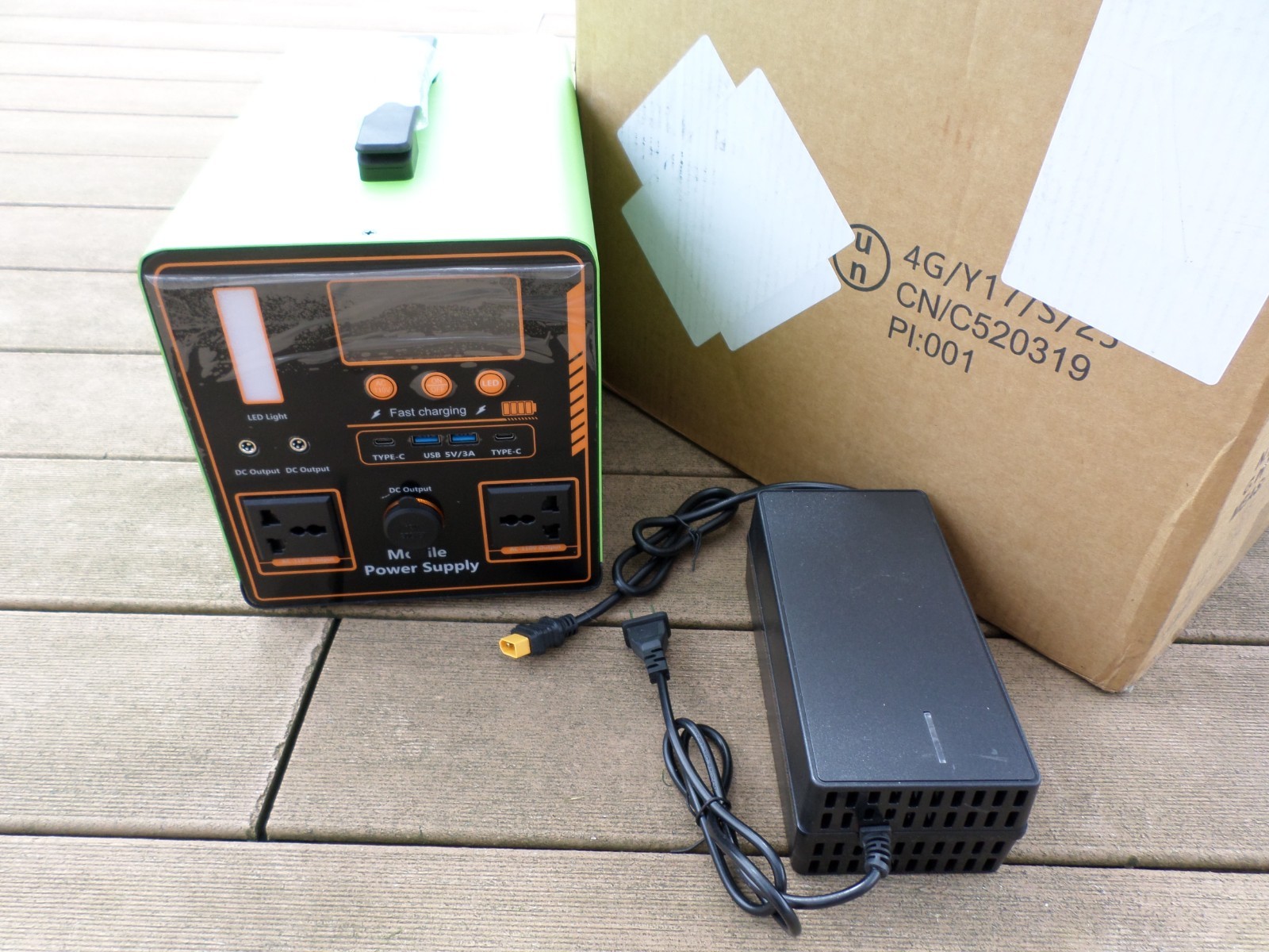 DBPower Portable Power Station 1216Wh 1200W Automotive Grade LiFePO4 Battery NEW