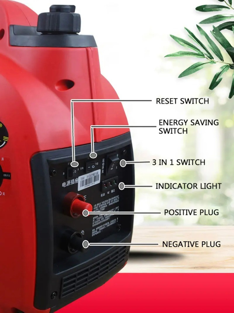 Electric Vehicle Range Extender Two- or Three-Wheeled 48V Portable Generator