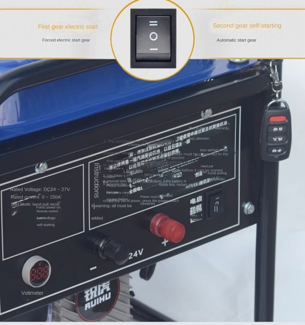 12Volt Truck Parking Air Conditioner Generator Smart Inverter Auto Start Vehicle